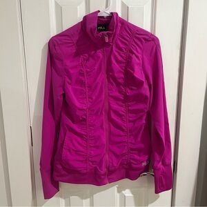 FILA Women's Magenta  Zip-up Jacket